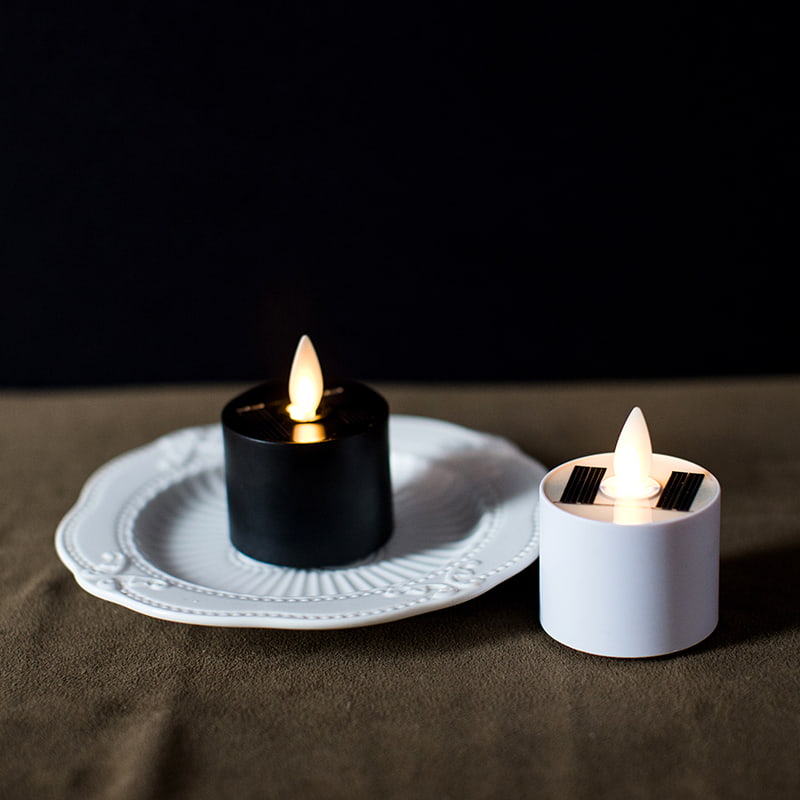 Solar LED Flamless Tealight Candles