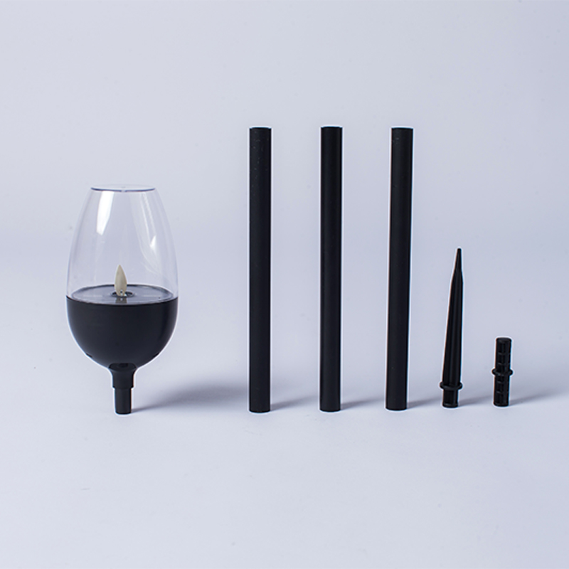 Wine Glass Solar-Powered Flickering Flameless Candle