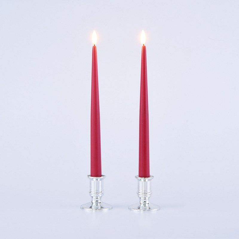 Set of 2 Flameless Taper Candles with Remote Set of 2 Flameless Taper Candles with Remote